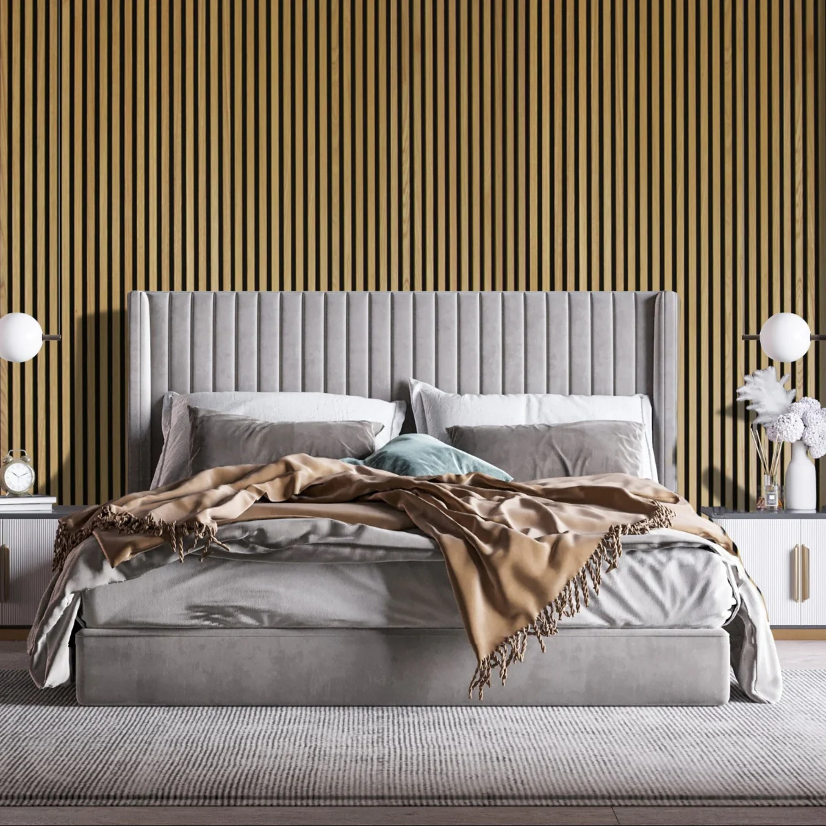 Acoustic Slat Wall Panels - Natural Oak - Image 12