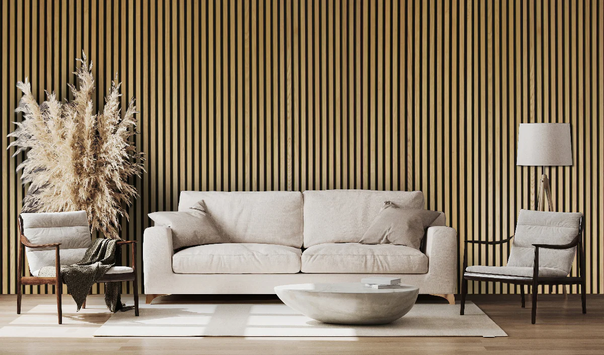 Acoustic Slat Wall Panels - Natural Oak - Image 5