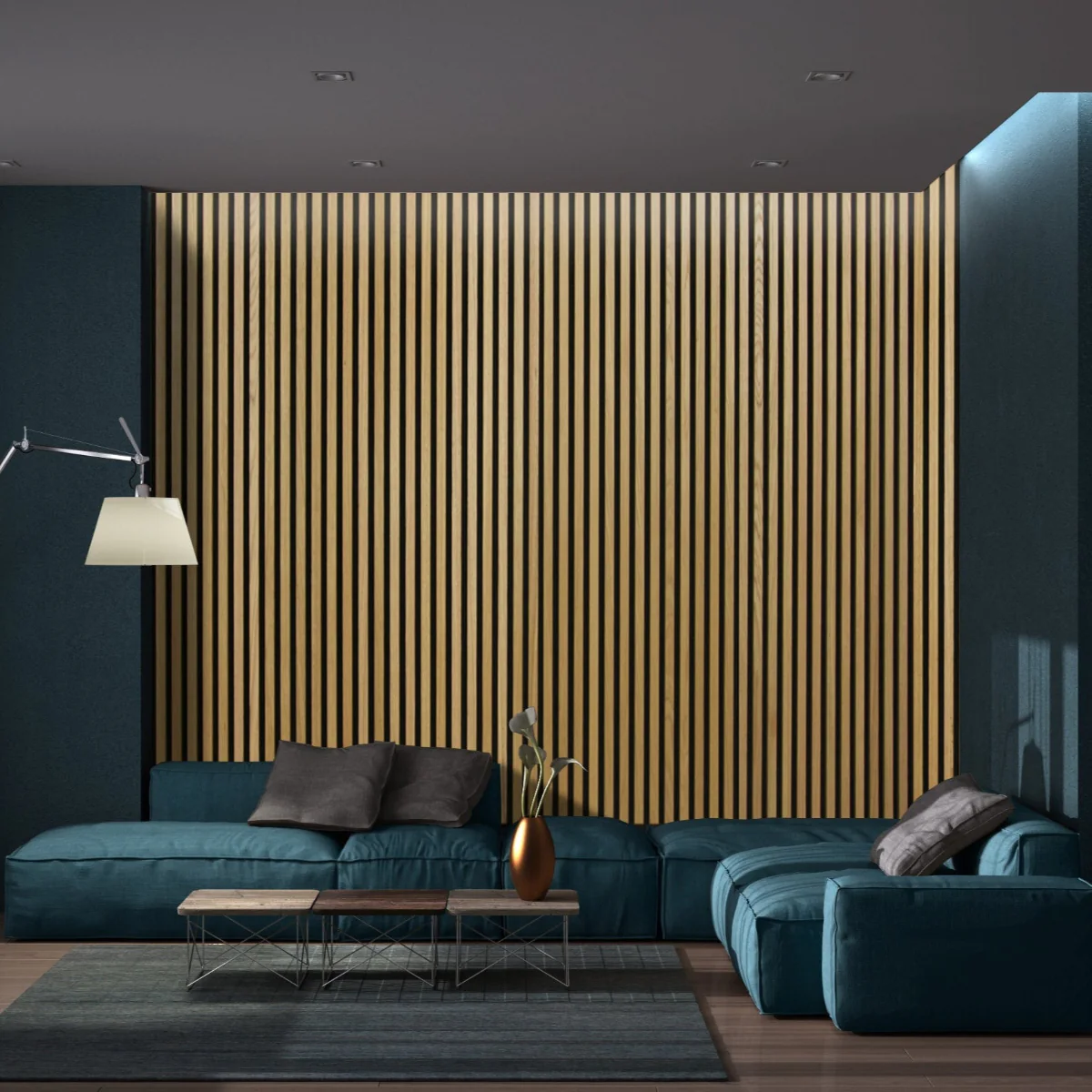Acoustic Slat Wall Panels - Natural Oak - Image 8