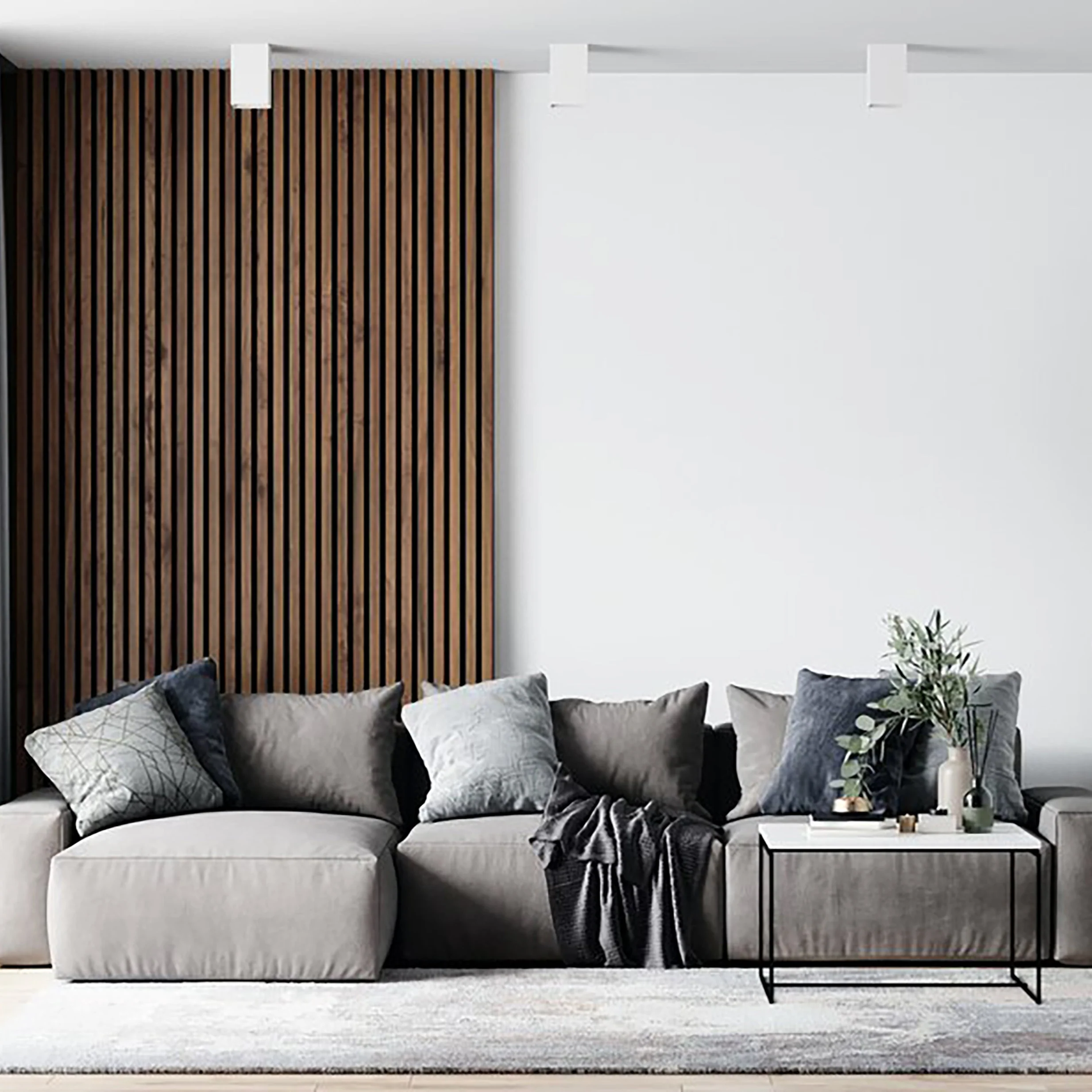 Acoustic Slat Wall Panels - Walnut - Image 6