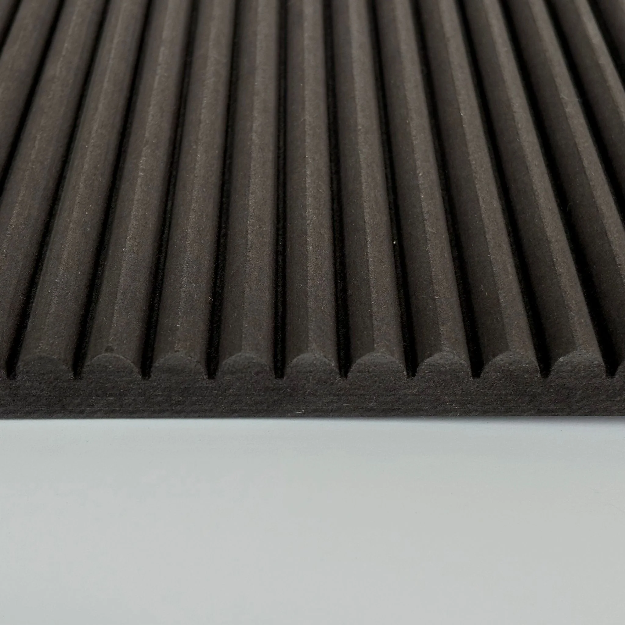 Black Mini Ribbed Wall Panels - Image 5
