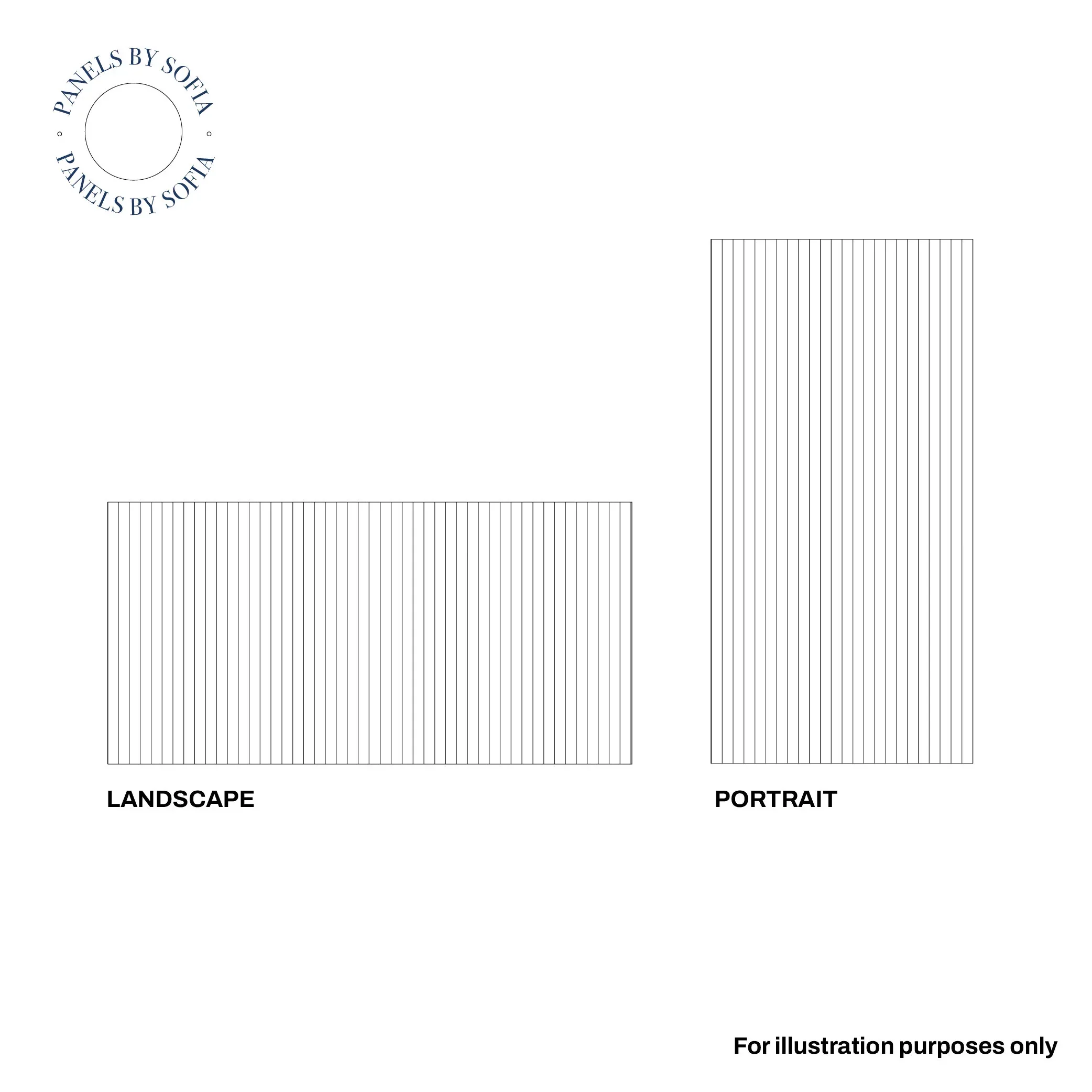 Black Ribbed Wall Panels - Image 4