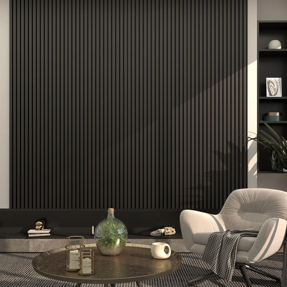 Black Slat Wall Panels - Image 6