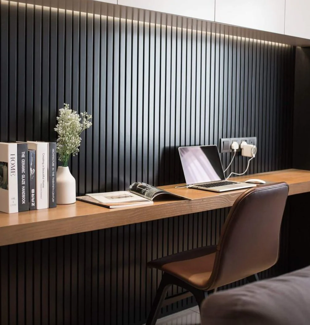 Black Slat Wall Panels - Image 11