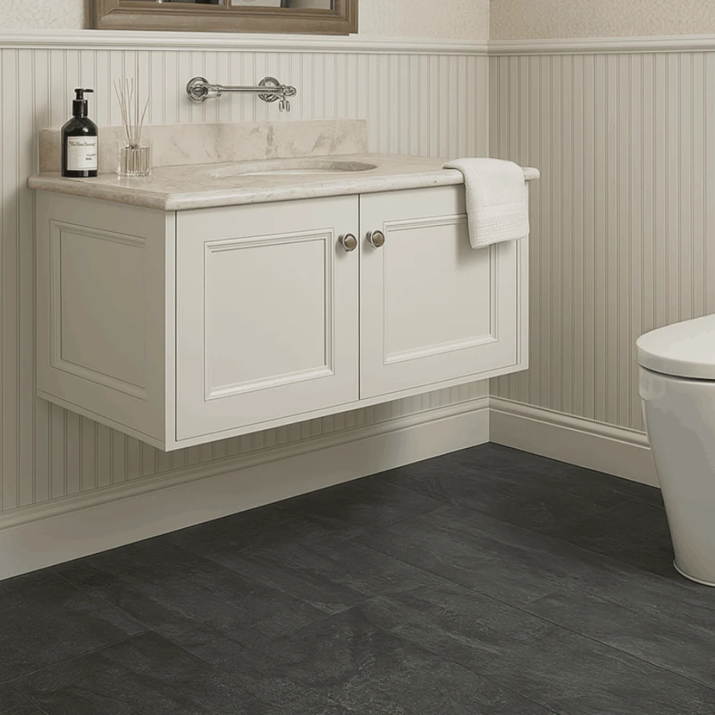 Charcoal Slate LVT Click Flooring - Image 2