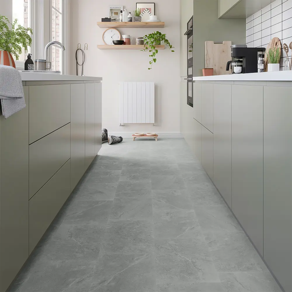 Grey Stone LVT Click Flooring - Image 3