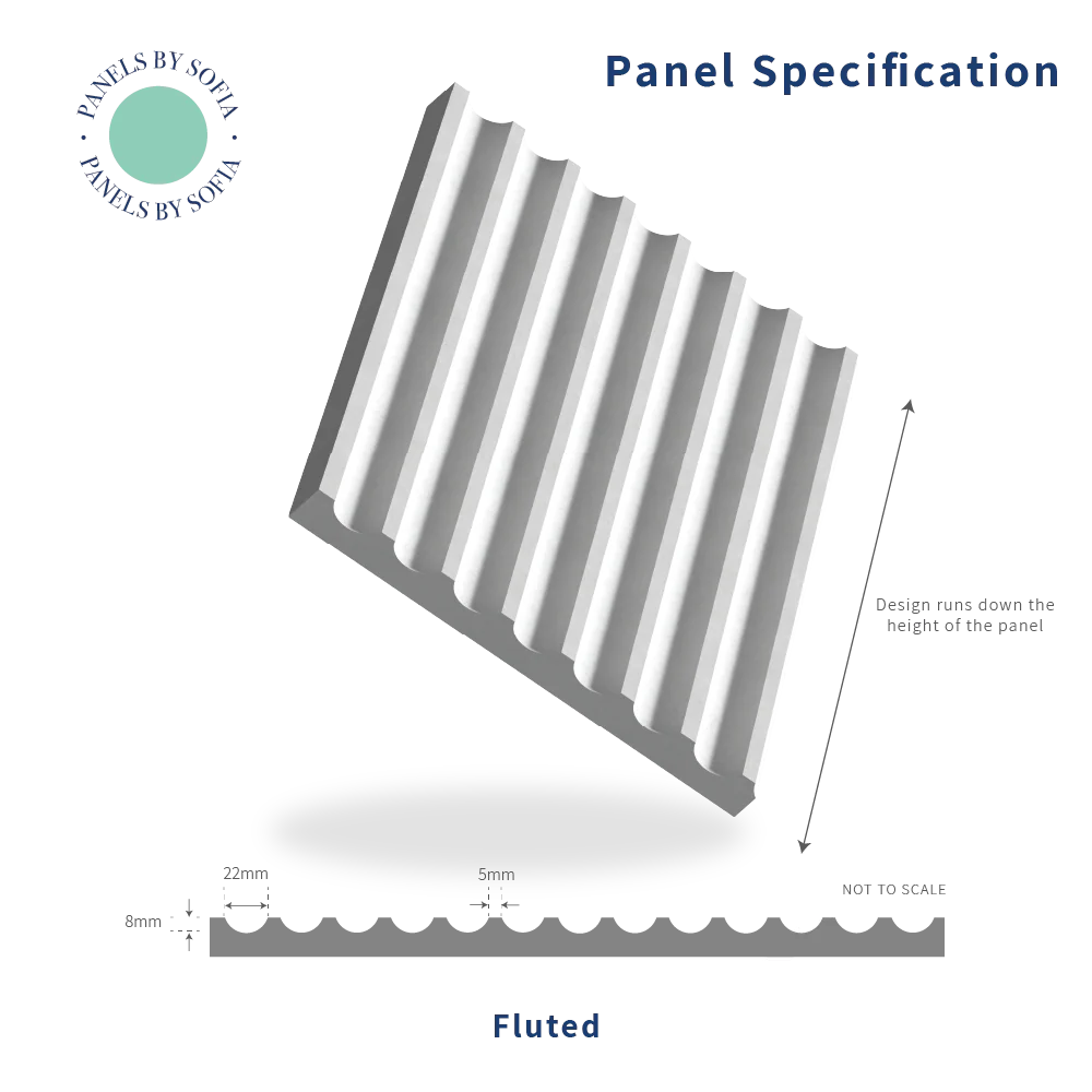 Black Fluted Wall Panels - Image 4