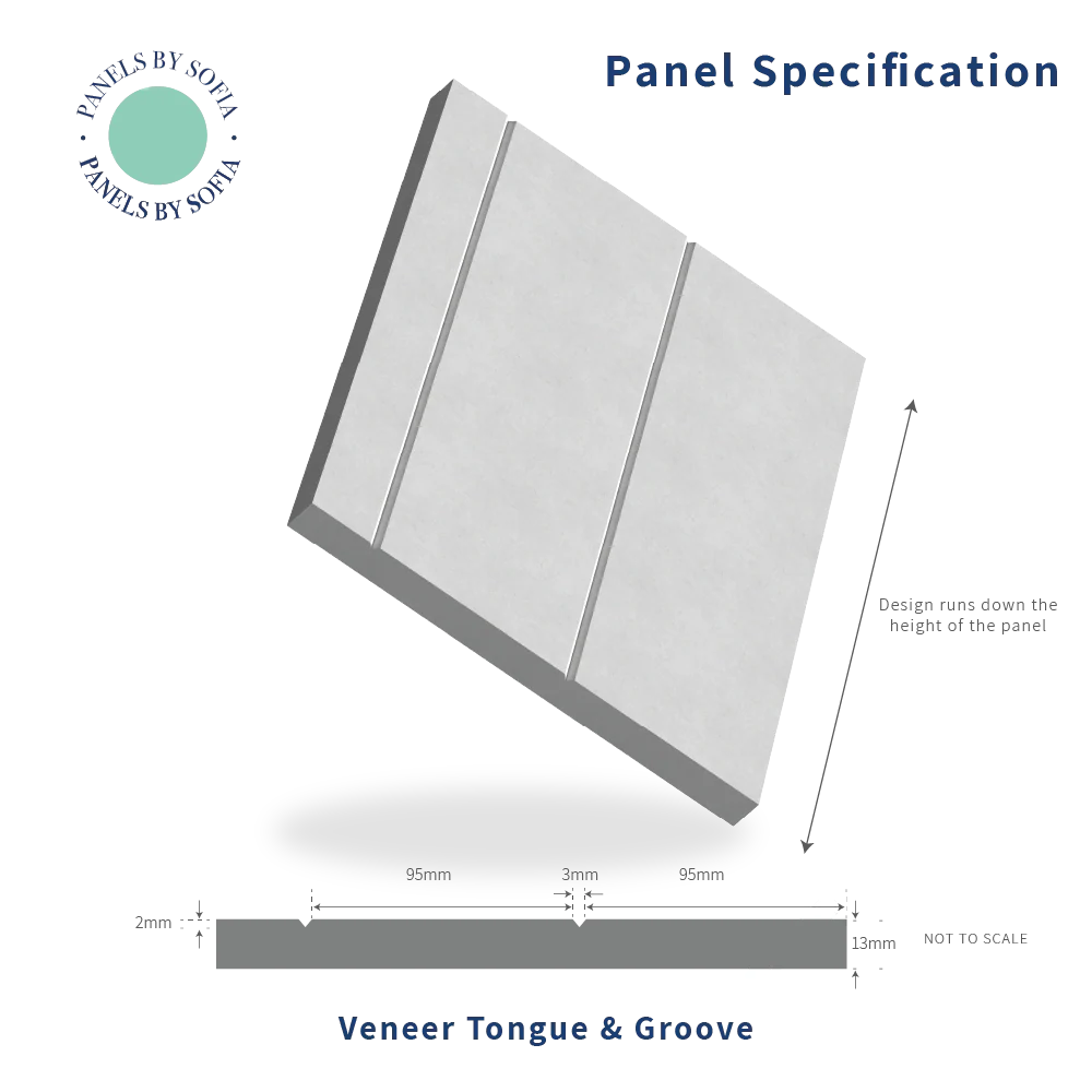 Oak Veneer Tongue & Groove Wall Panels - Image 3
