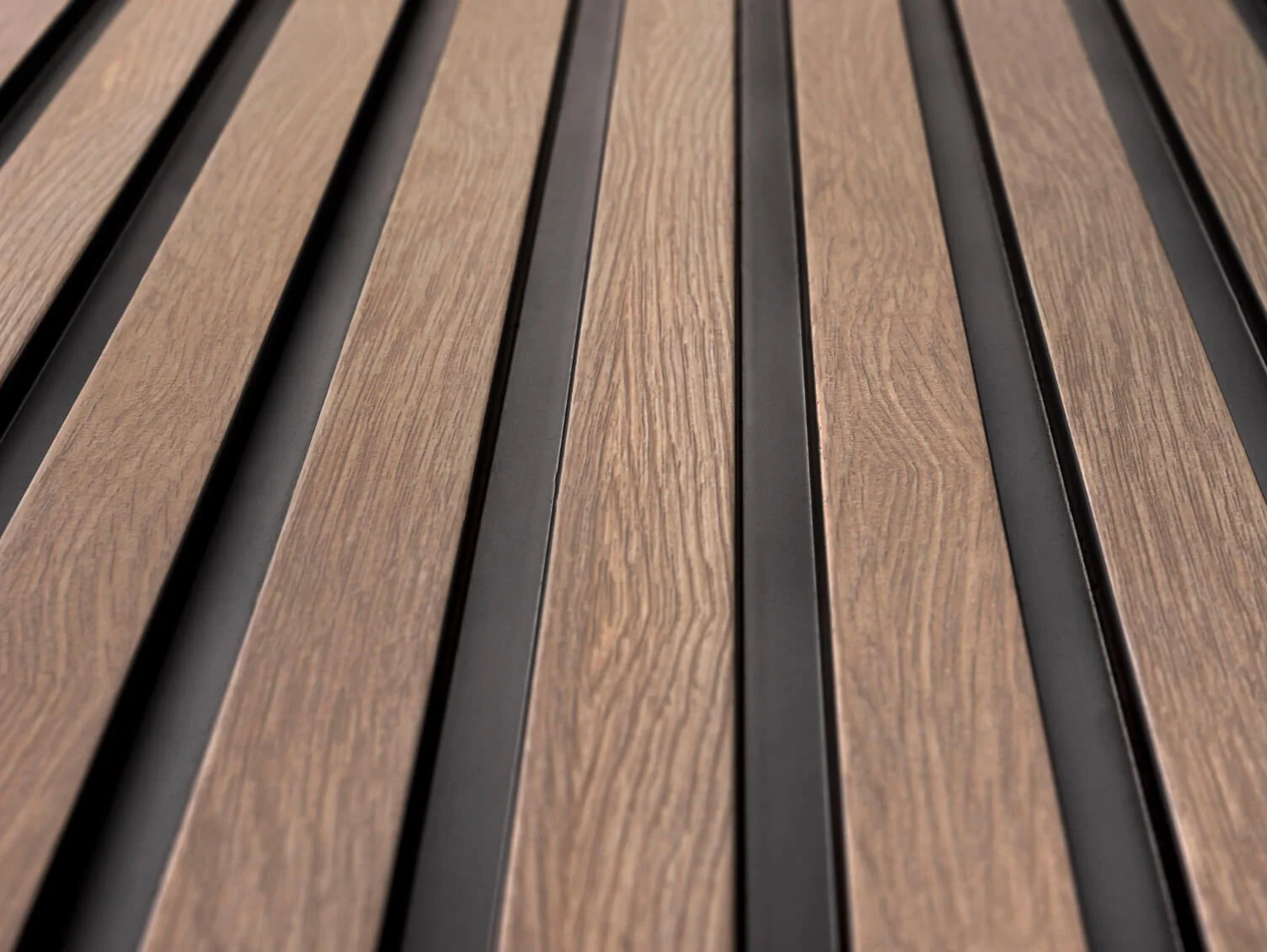 Waterproof Grey Oak Slat Wall Panels - Image 9