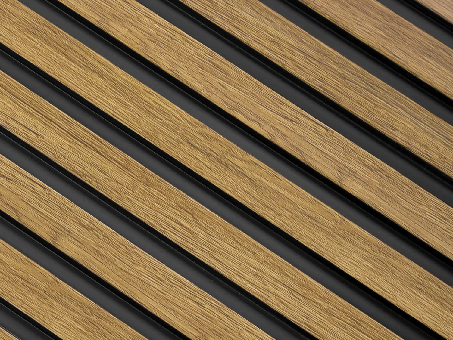 Waterproof Natural Oak Slat Wall Panels - Image 8