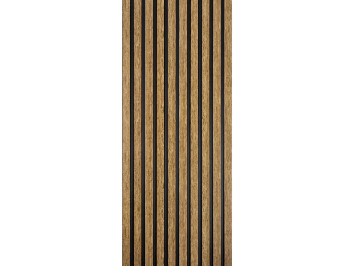 Waterproof Natural Oak Slat Wall Panels - Image 9