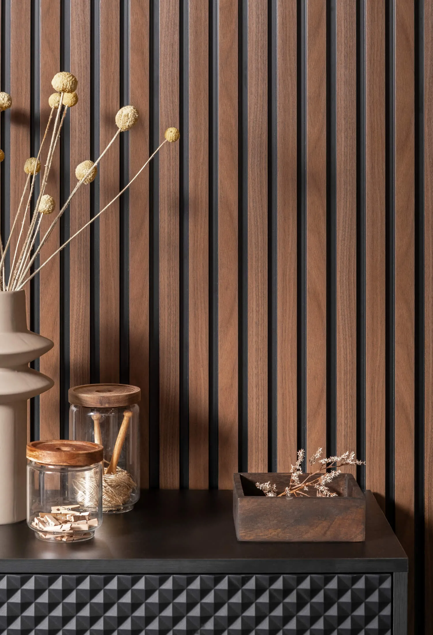 Waterproof Oak Slat Panel Samples - Image 3