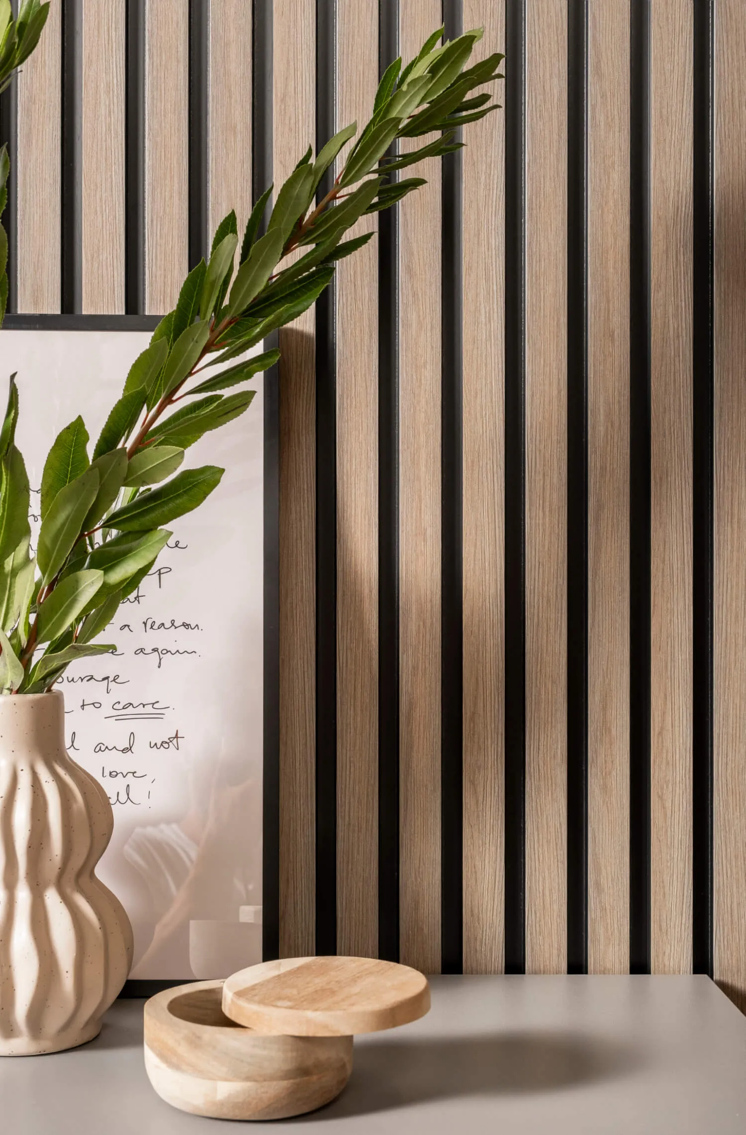 Waterproof Oak Slat Panel Samples - Image 4