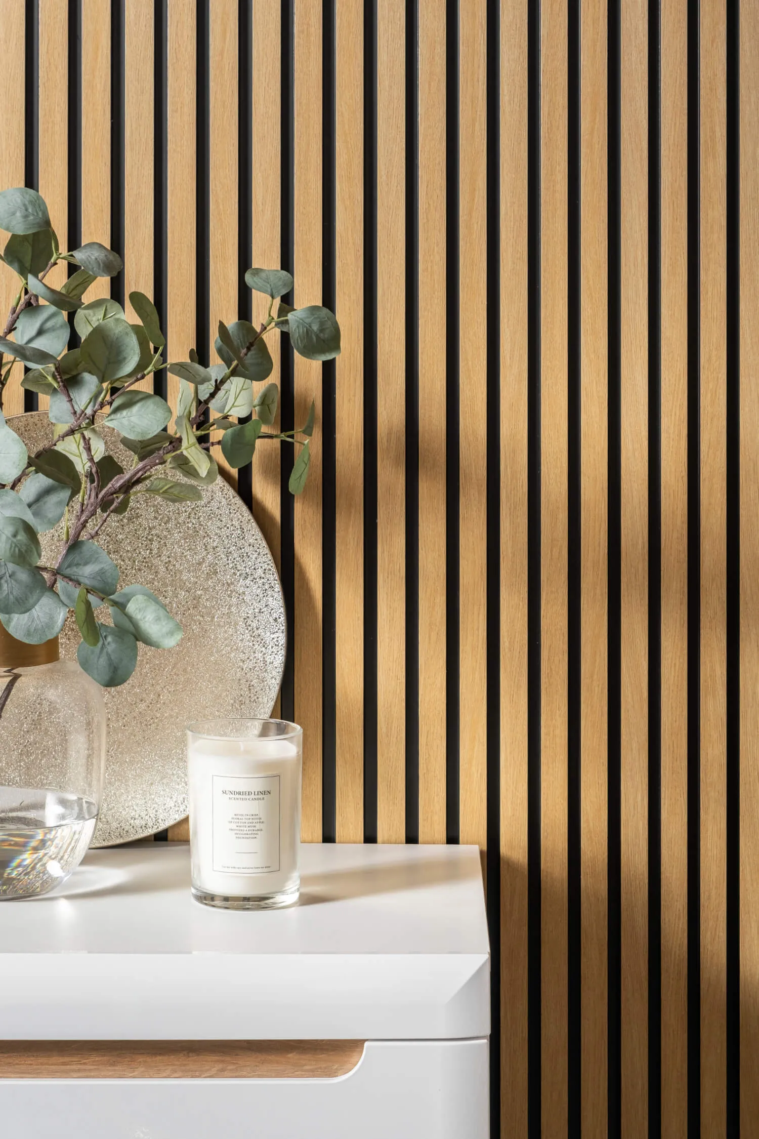 Waterproof Oak Slat Panel Samples - Image 5