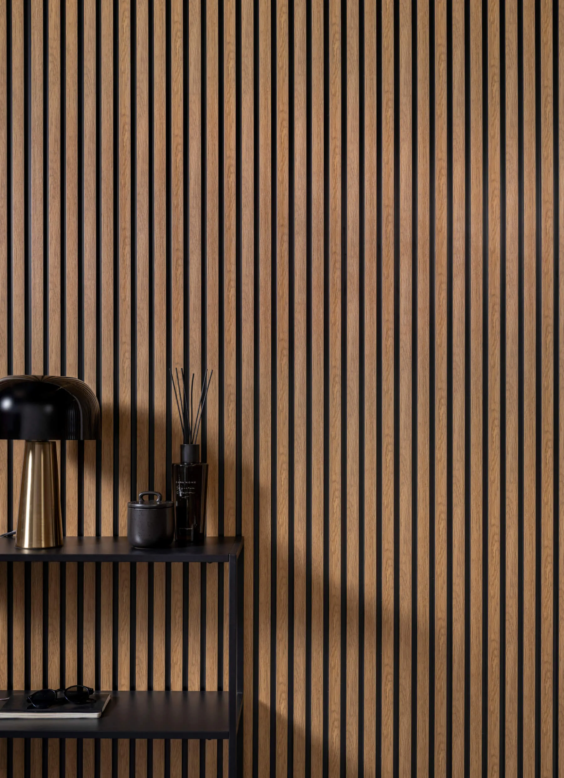 Waterproof Classic Oak Slat Wall Panels - Image 4
