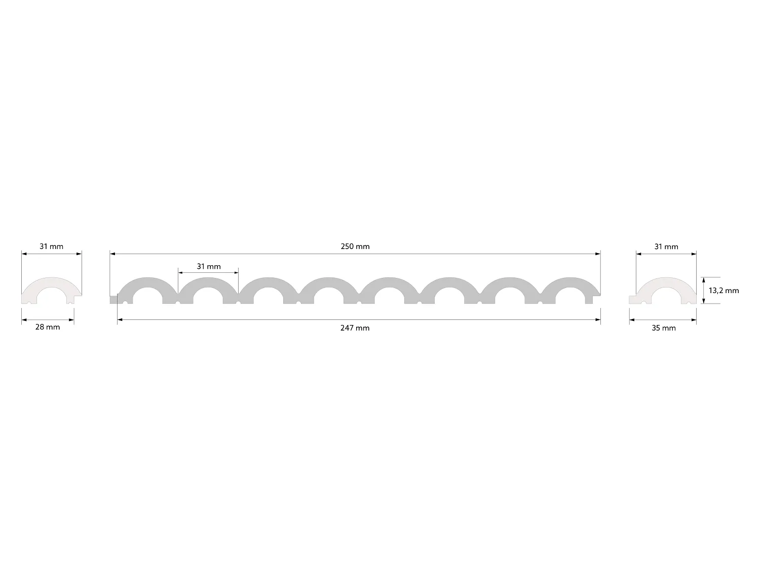 Waterproof Ribbed Wall Panels - Image 8