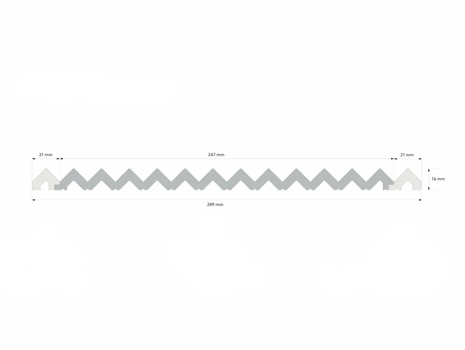 Waterproof Zigzag Wall Panels - Image 6