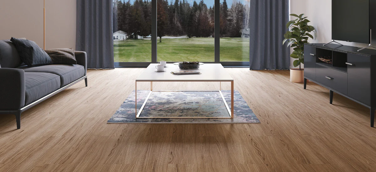 Whitewashed Honey Oak LVT Click Flooring - Image 6